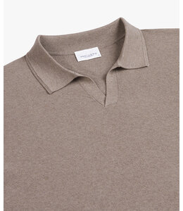 Profuomo POLO RIVA COLL SS M BROWN