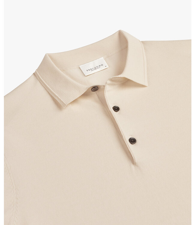 Profuomo POLO SS OFF WHITE