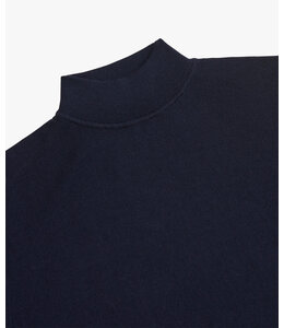 Profuomo PULLOVER MOCK NECK NAVY