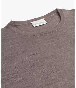 PULLOVER CREW NECK TAUPE
