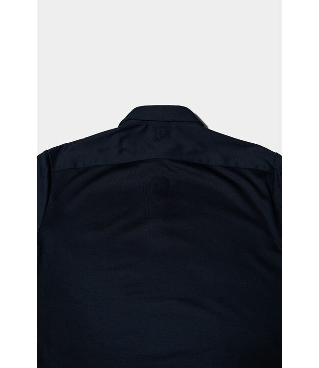 Longsleeve Polo Shirt  Marine Blue