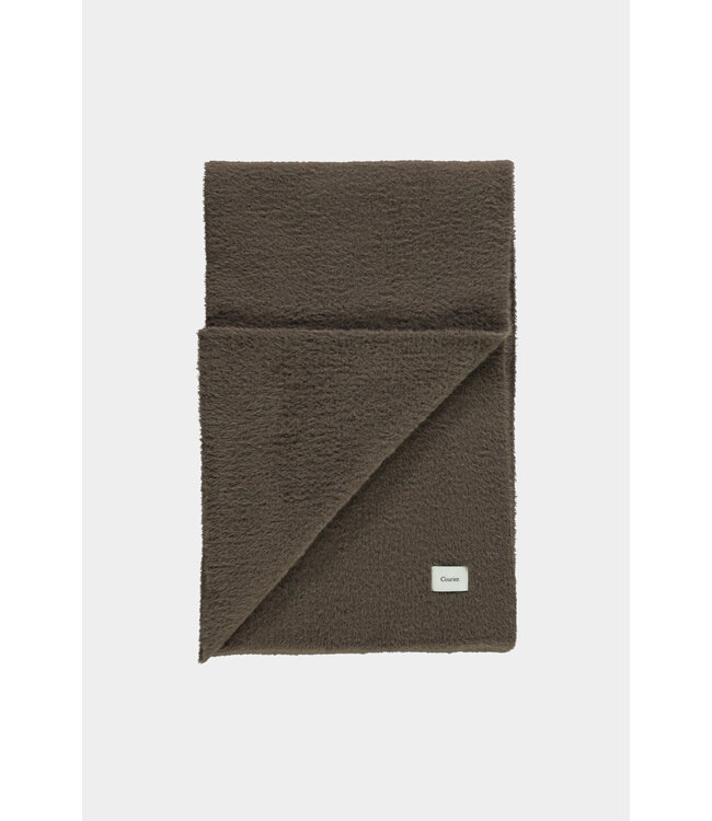 Scarf Taupe Fluffy