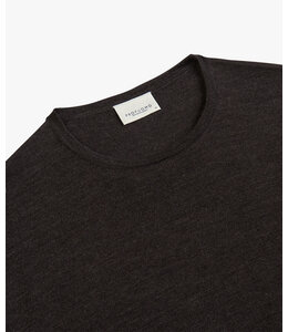 Profuomo PULLOVER CREW NECK DARK BROWN