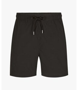 Profuomo Dark brown solid swimshort