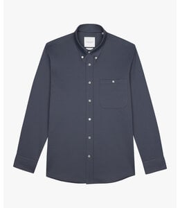Profuomo Blue casual Japanese knitted shirt