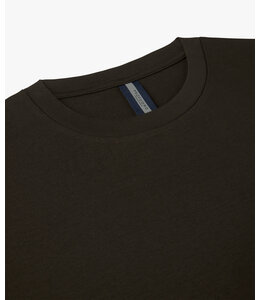 Profuomo Dark brown oversized T-shirt