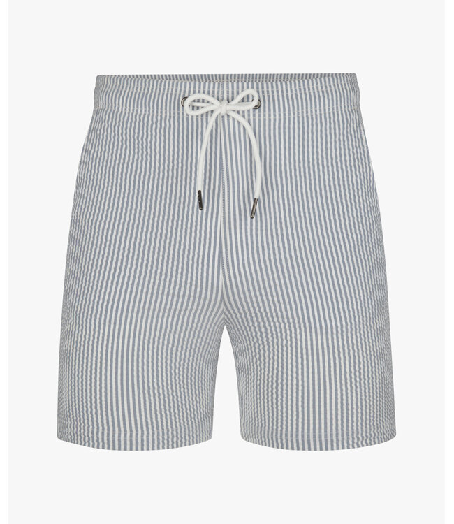 Profuomo Swimshort Stripe Blue