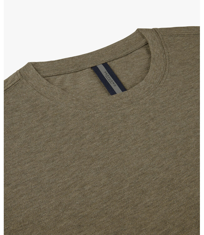 Profuomo T-Shirt crew neck brown