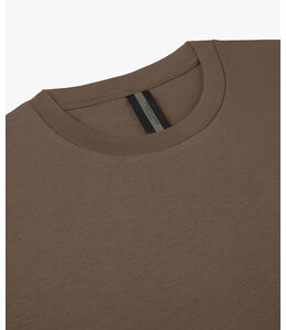 Profuomo T-Shirt crew neck brown