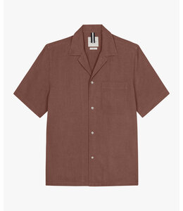 Profuomo Shirt Camp Red Clay