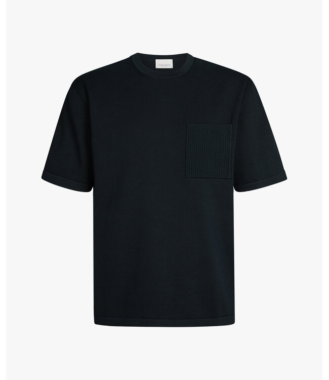 Profuomo T-Shirt Crew Neck Navy