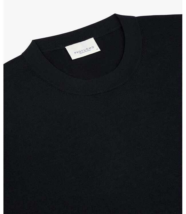 Profuomo T-Shirt Crew Neck Navy