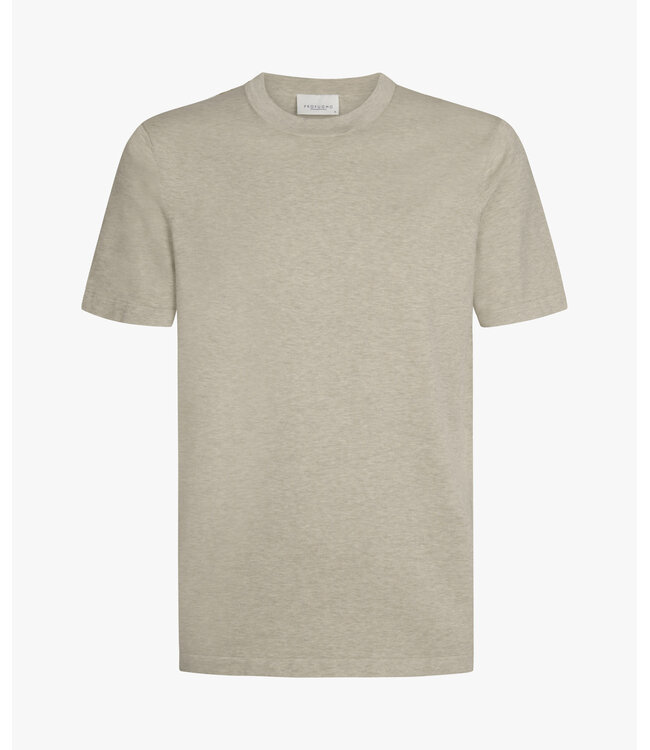 Profuomo T-Shirt Crew Neck Beige