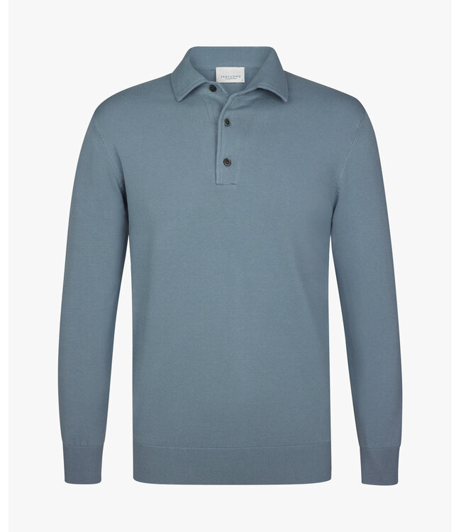 Profuomo Polo One Piece Grey Blue