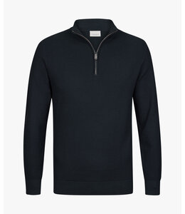 Profuomo Pullover Half Zip Navy