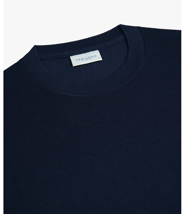 Profuomo PULLOVER CREW NECK D BLUE