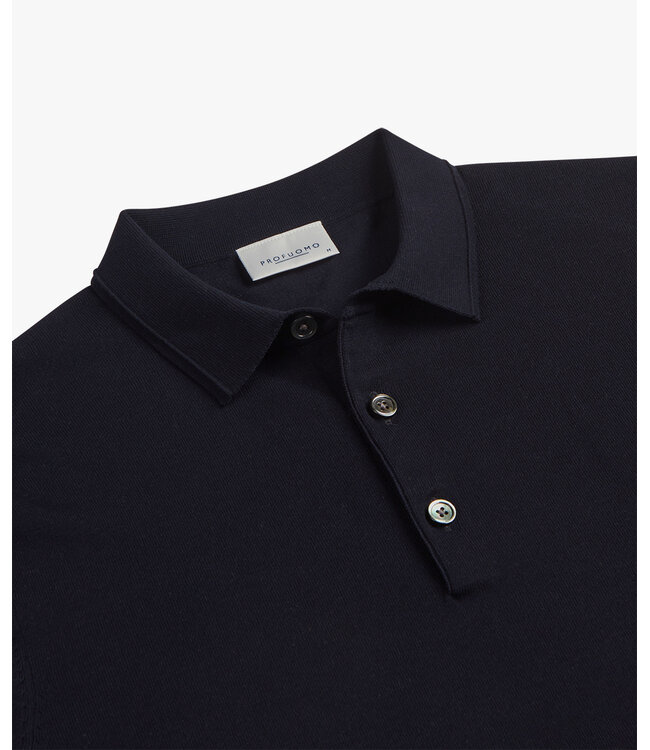 Profuomo Navy Luxury Basic polo