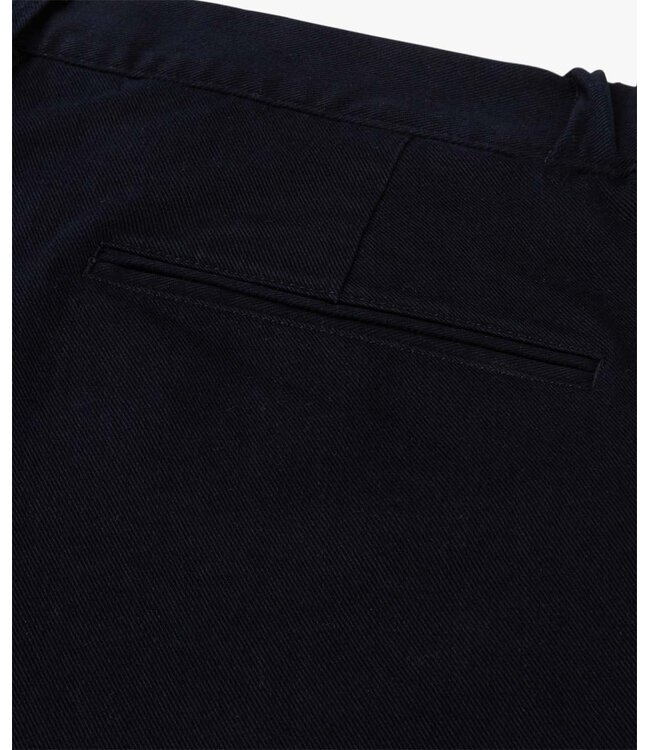 Profuomo Navy stretch twill chino