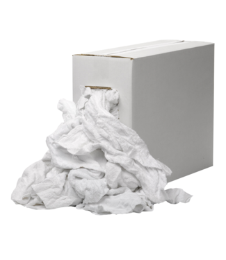 Primp Witte Badstof Handdoeken 8kg