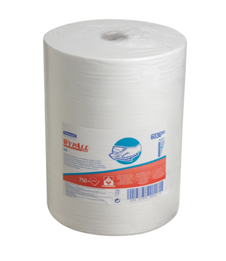 Kimberly-Clark Wypall X60 wit op rol