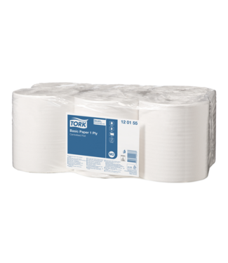 Tork Midirol 1-laags wit