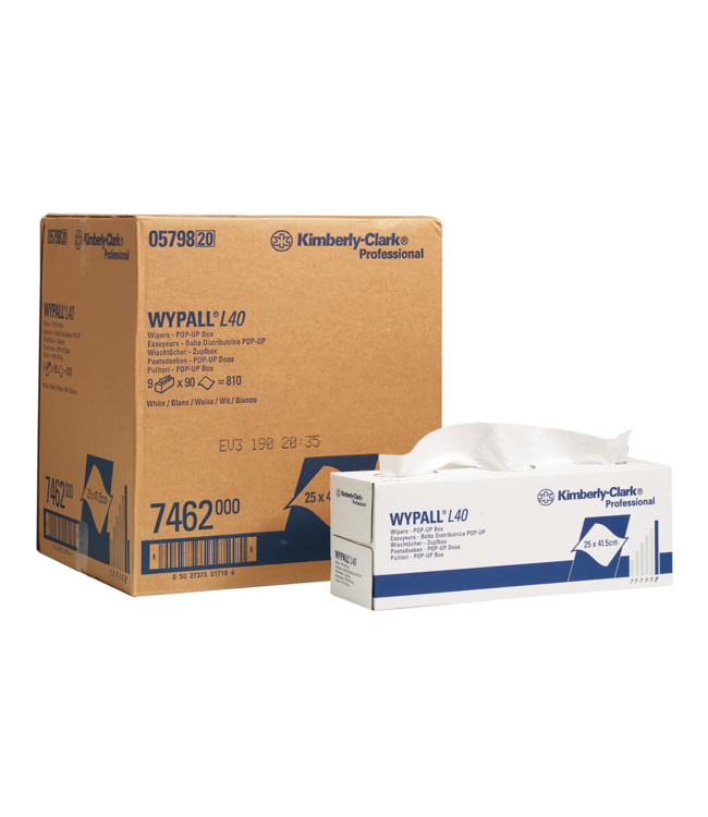 Kimberly-Clark Wypall L40 poetsdoeken