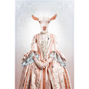 Aluart schilderij 'Royal Lady Goat'