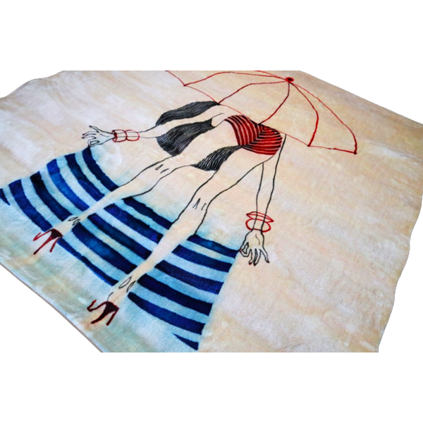 Mondiart Mondiart vloerkleed 'parasol'