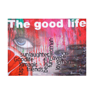 Canvas schilderij 'The Good Life'