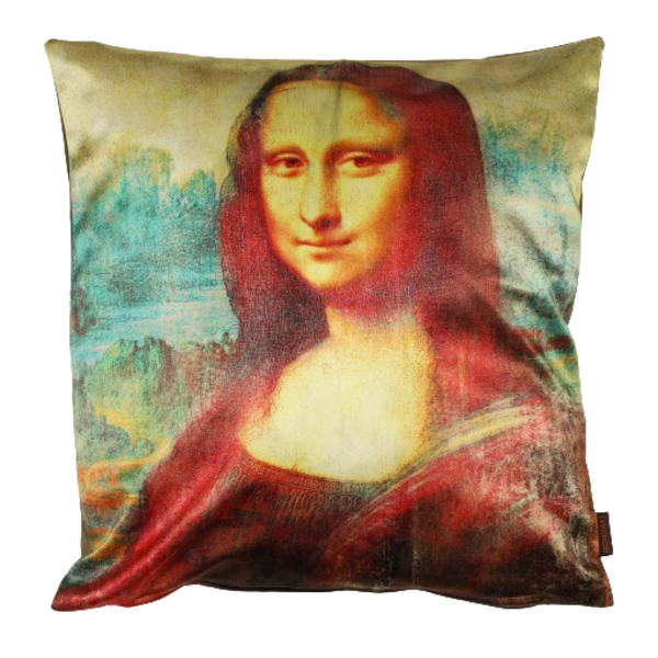 Mondiart Sierkussen Mondiart 'De Mona Lisa 2.0'