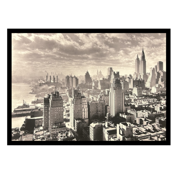 Mondiart ingelijste poster 'New York city jaren 1930'
