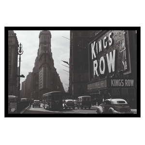 Ingelijste poster 'kings Row'