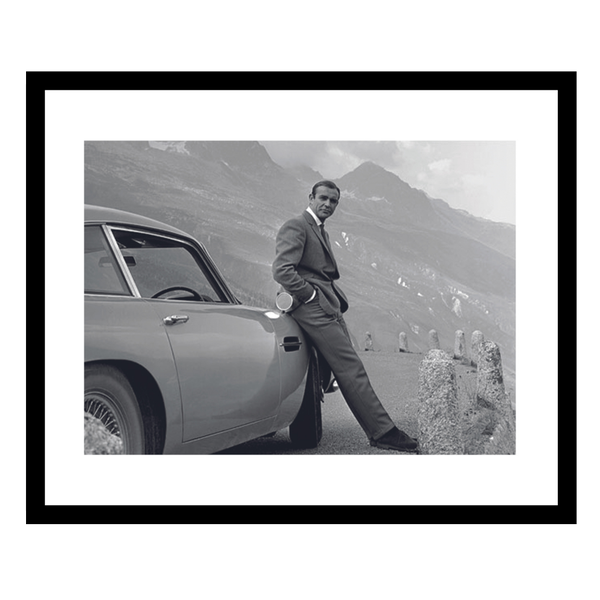 Mondiart Ingelijste poster 'James Bond'