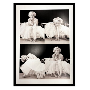 Ingelijste poster 'Marilyn Monroe collage'