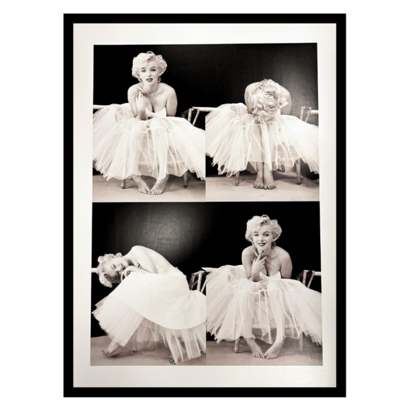 Mondiart Ingelijste poster 'Marilyn Monroe collage'