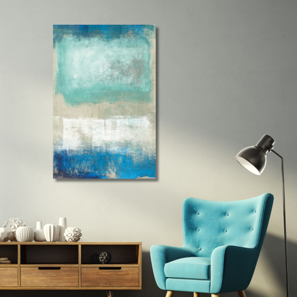 Mondiart Alaurt schilderij 'Abstract Blue'