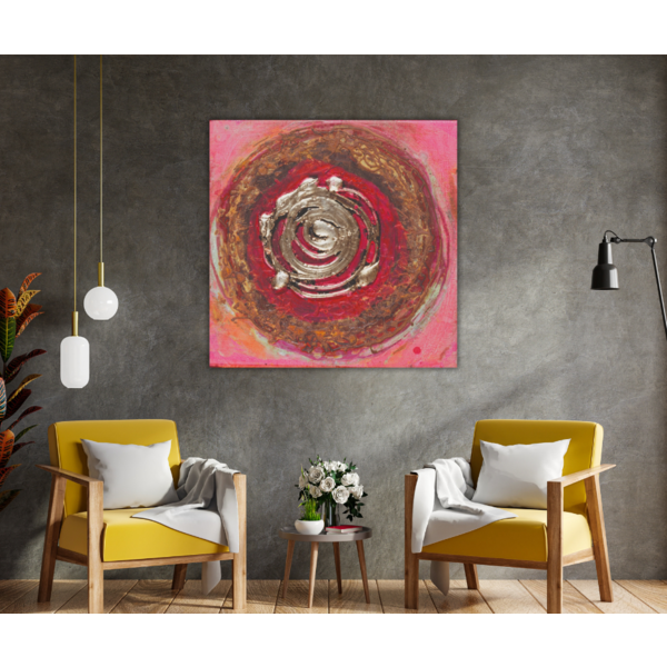 Mondiart Aluart schilderij Mondiart 'Middle'