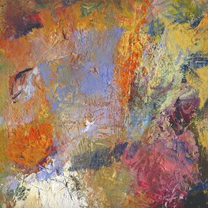 Aluart schilderij 'Mixed Pastel '