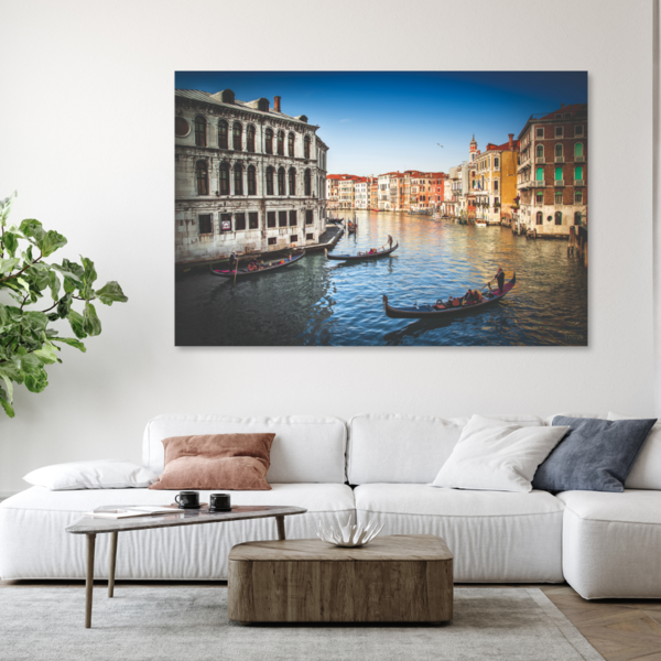 Mondiart Aluart schilderij 'Old fashioned Venice'