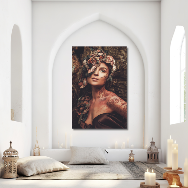 Mondiart Aluart schilderij Mondiart 'Fantasy Woman'