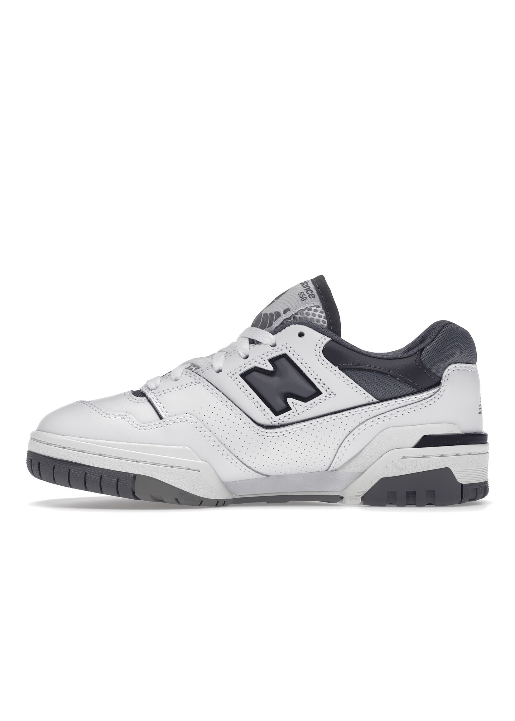 New Balance 550 White Grey Dark Grey