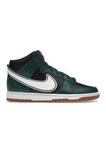 Nike Dunk High Chenille Swoosh Black Green