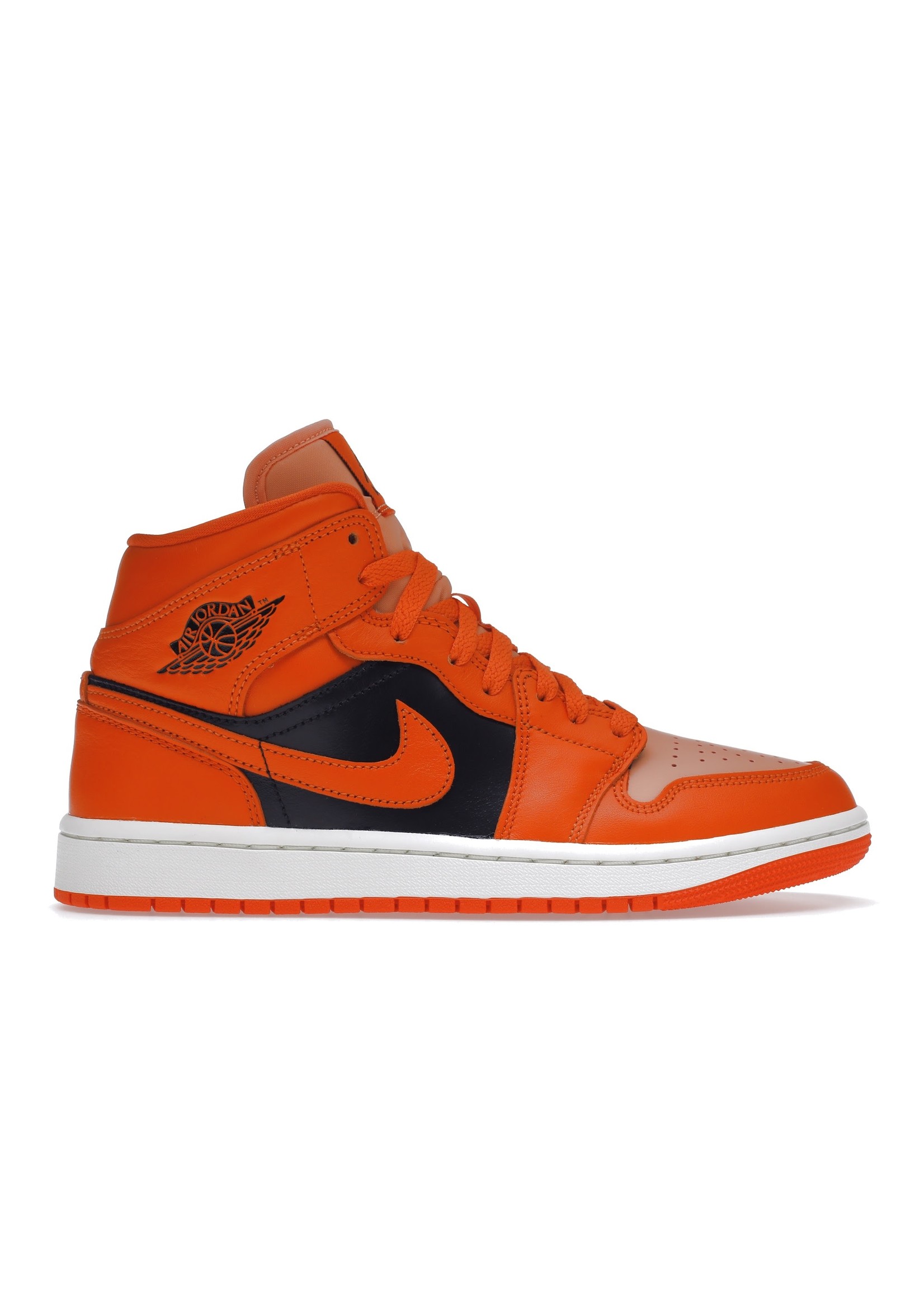 Jordan 1 Mid SE Rush Orange Crimson Bliss (W)