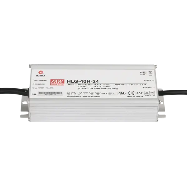 Meanwell Meanwell | Alimentation LED 24 V DC | MEAN WELL HLG-H-24
