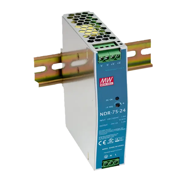 Meanwell Meanwell | DIN Rail Power Supply 24 V DC | Mean Well NDR-29