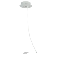 Artecta Artecta | 3-Phase Ceiling Suspension Kit with 230V AC wire | With max. 1500 mm steel wire