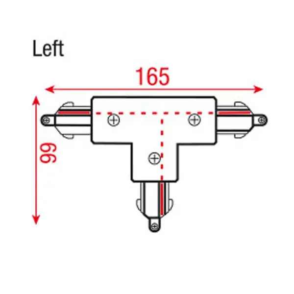 Artecta Artecta | 3-Phase Left T-Connector