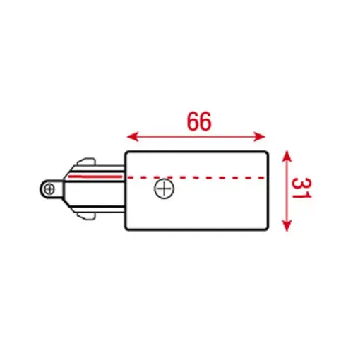 Artecta Artecta | 3-Phase Right Feed-In Connector