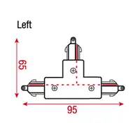 Artecta Artecta | 1-Phase Left T-Connector
