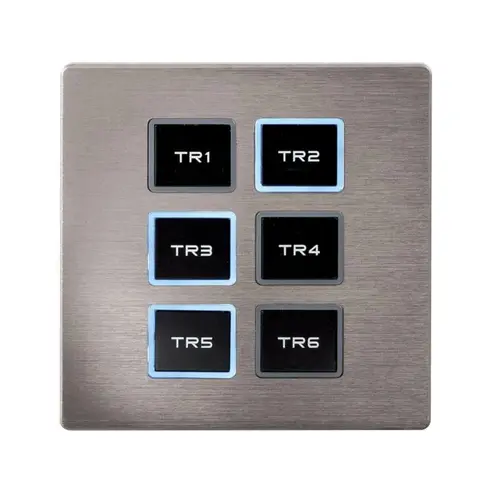 Showtec Showtec | Wall Panel Remote for TR-512 Install/Pocket | Front Panel